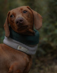 ‘The Bramble’ Light Stone & Dark Bottle Polar Fleece Snood - Bodhi & The Birchtree