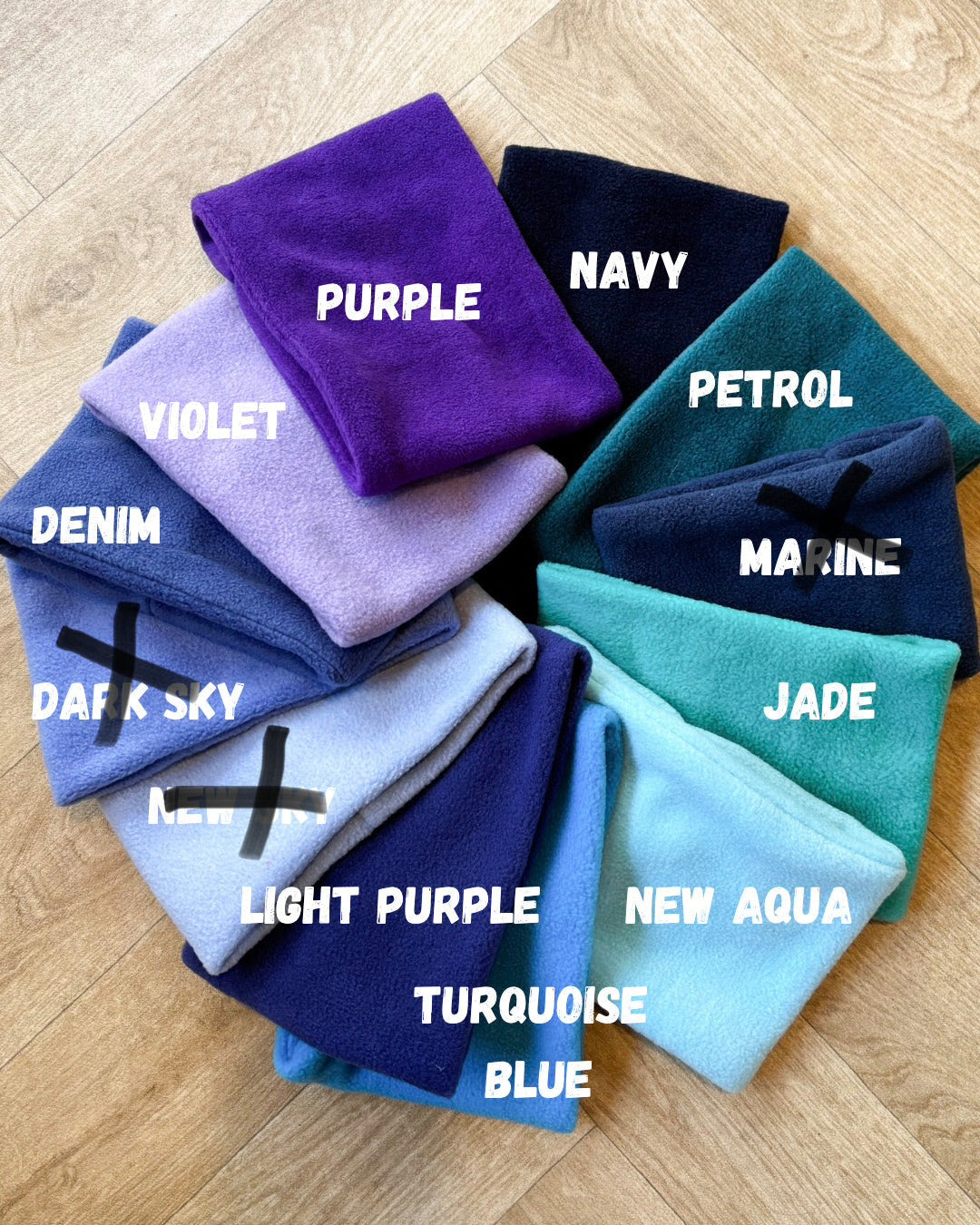 Build Your Own Polar Fleece Snood - Fiver Friday