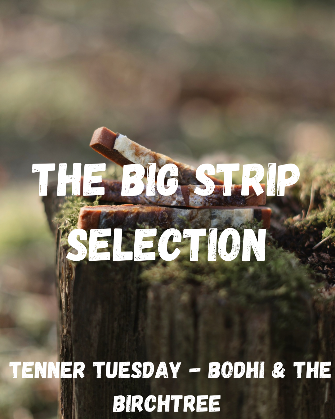 The Big Strip Selection - Fiver Friday (10 meat strips) - Bodhi & The Birchtree