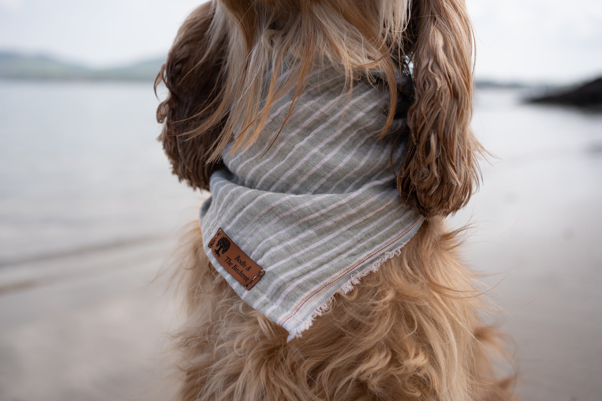 Mint Stripe Summer Cooling Bandana - Bodhi & The Birchtree