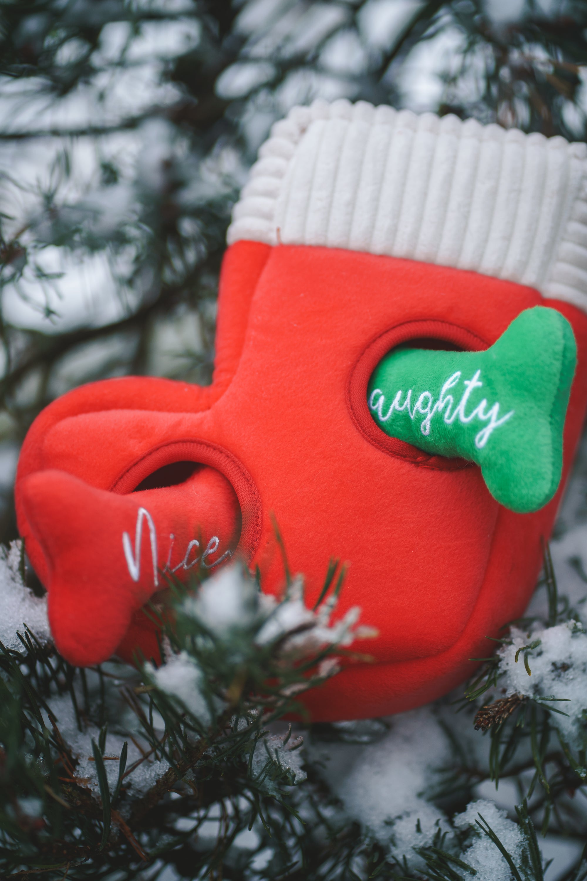 Holiday Burrow - Naughty or Nice Stocking - Bodhi & The Birchtree