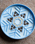 Snowflake Slow Feed Bowl In Ice - Bodhi & The Birchtree