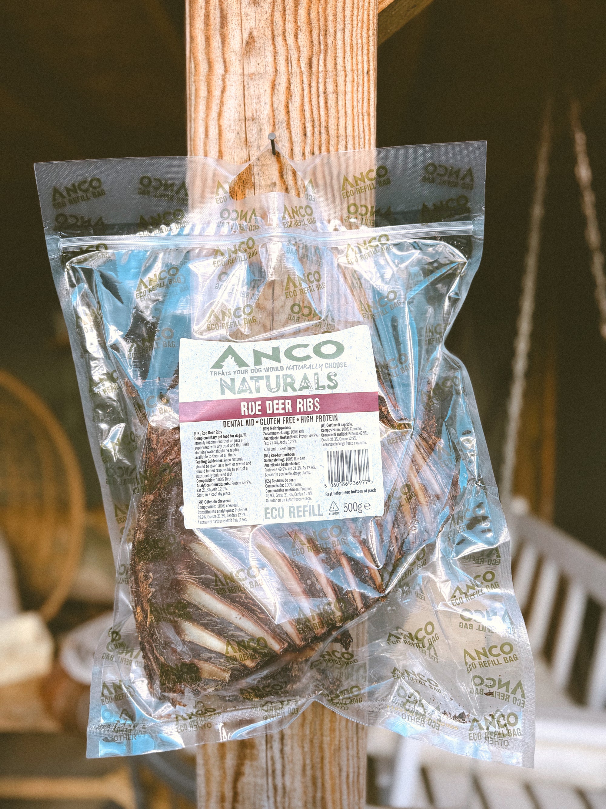 Bulk Buy - Roe Deer Ribs 500G - Bodhi & The Birchtree
