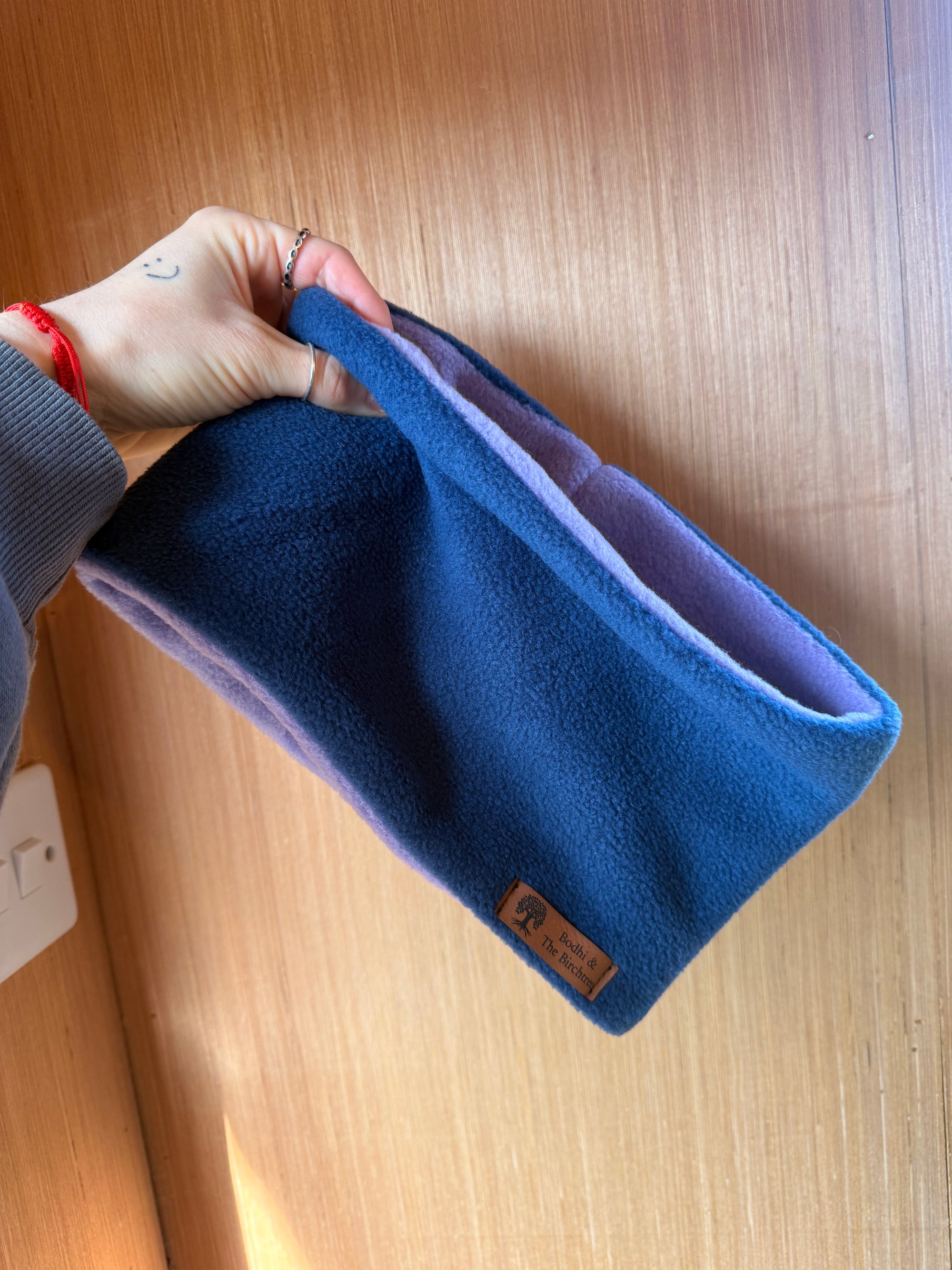 Marine & Violet Large/Human Snood - Bodhi & The Birchtree