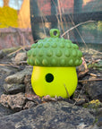 Acorn Dog Treat Dispenser - Green & Lime - Sale