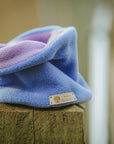 Limited Edition ‘The Nellie’ Dark Sky & Lilac Polar Fleece Snood - Bodhi & The Birchtree