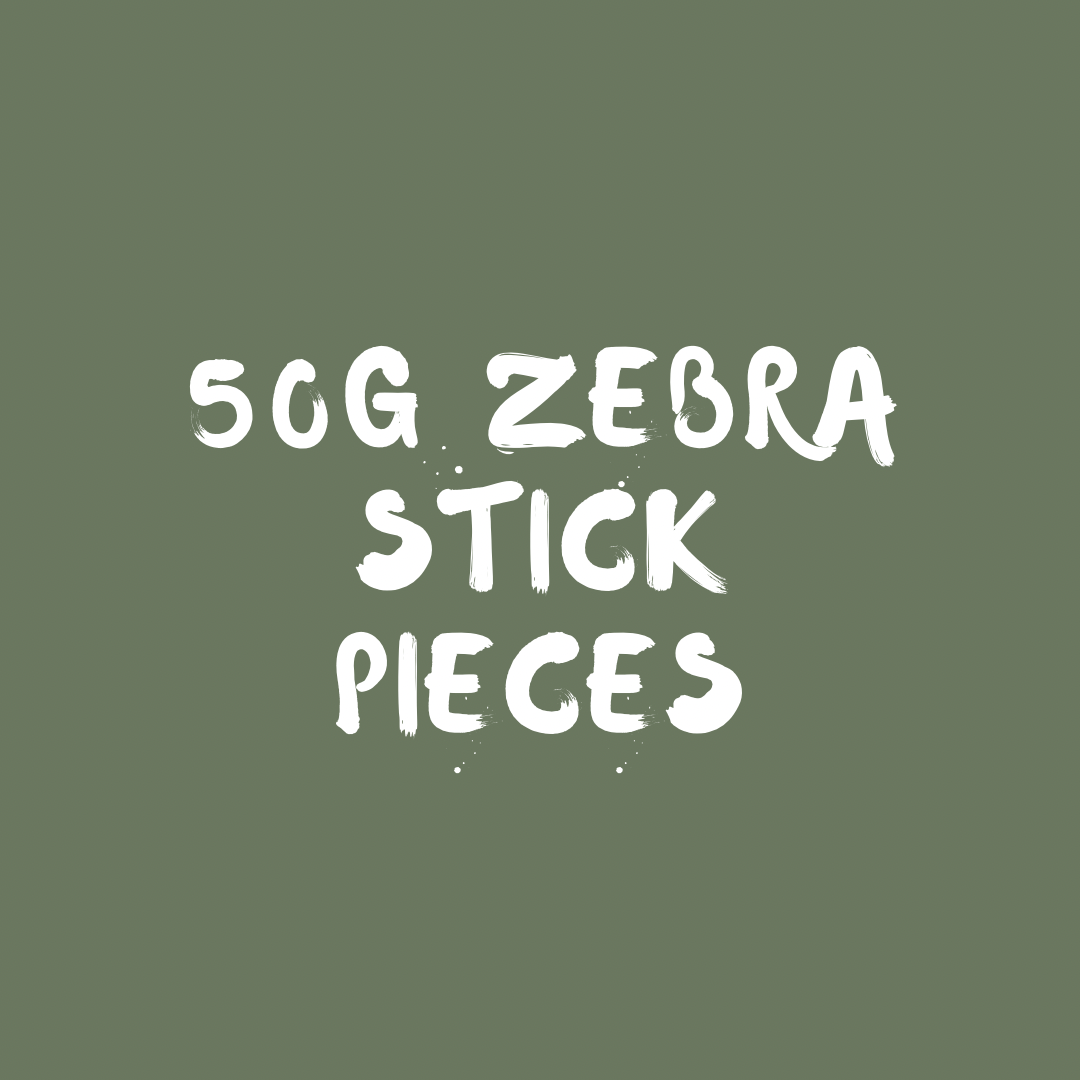 50G Zebra Stick Pieces - Bodhi & The Birchtree