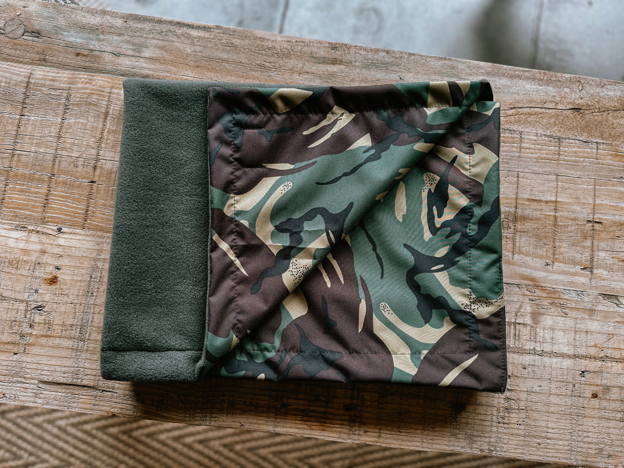 Pre-Order Bodhi & The Birchtree Khaki & Camo Boot Blanket - Bodhi & The Birchtree