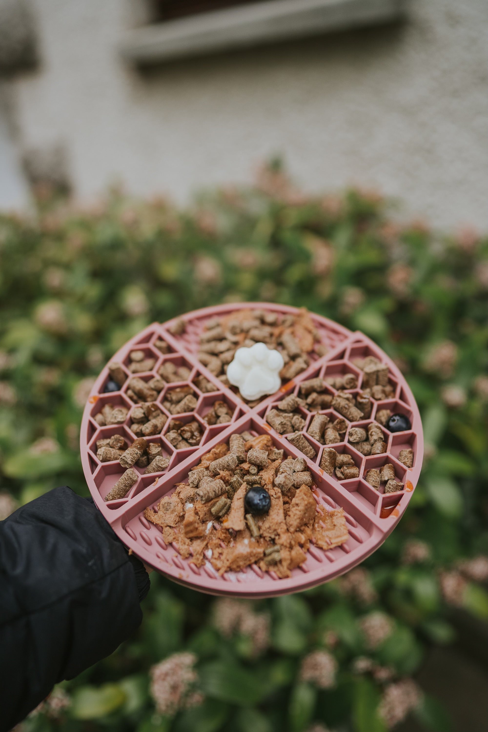 Honeycomb Lick Mat Old Rose - Bodhi & The Birchtree