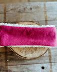 Bodhi & The Birchtree Magenta Sherpa & Polar Fleece Headband - Bodhi & The Birchtree