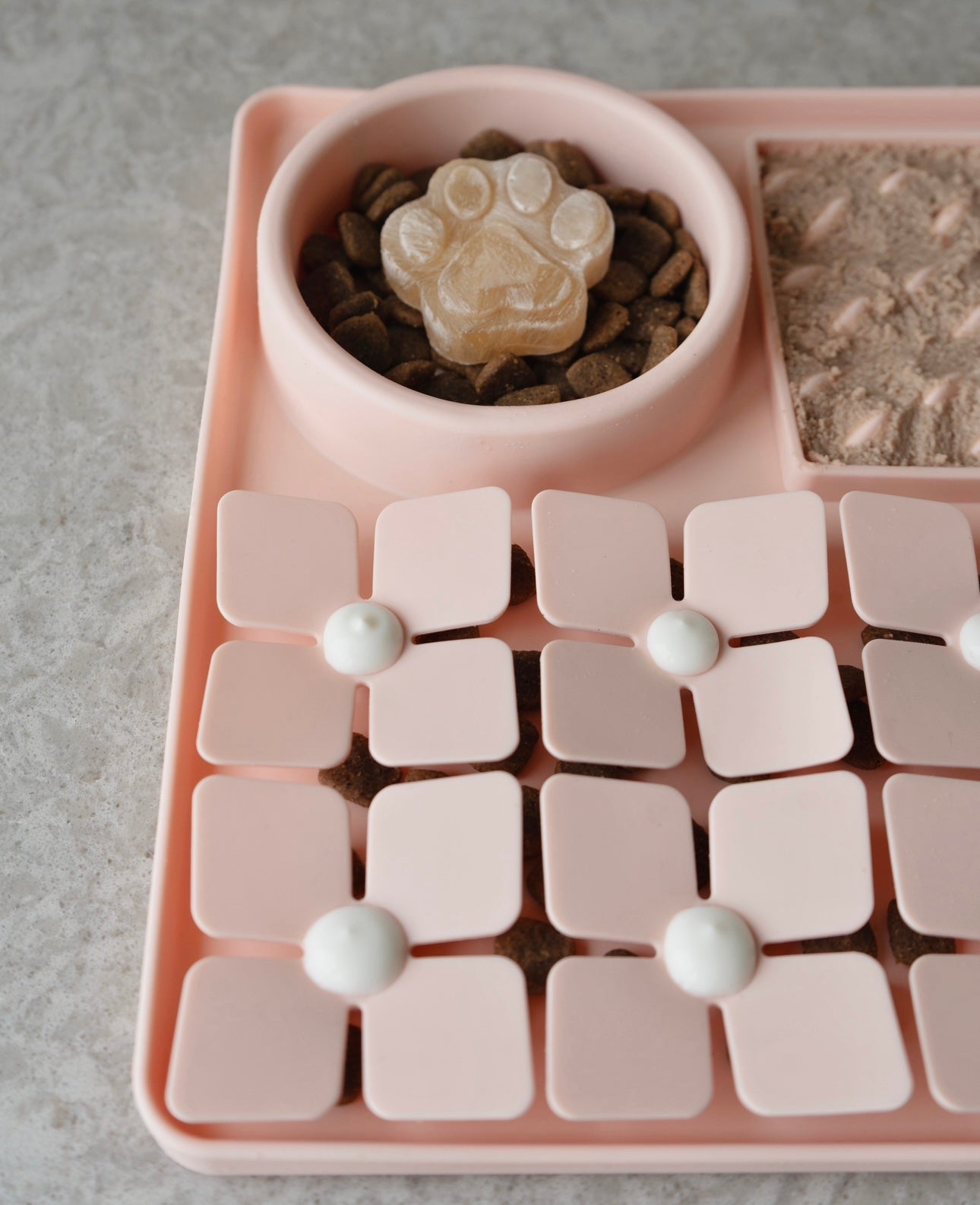 Multi Way Enrichment Mat In Baby Pink - Bodhi &amp; The Birchtree