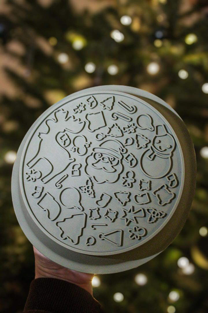 Festive Christmas Tree Dual Slow Feeder/Lick Mat Bowl - Bodhi & The Birchtree