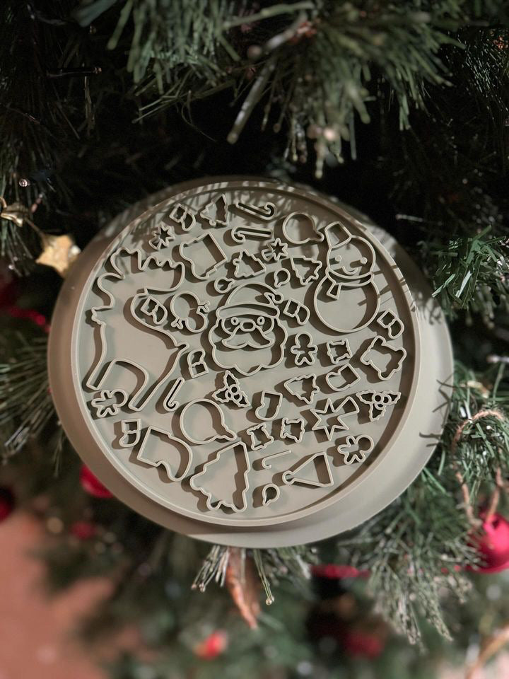 Festive Christmas Tree Dual Slow Feeder/Lick Mat Bowl - Bodhi & The Birchtree