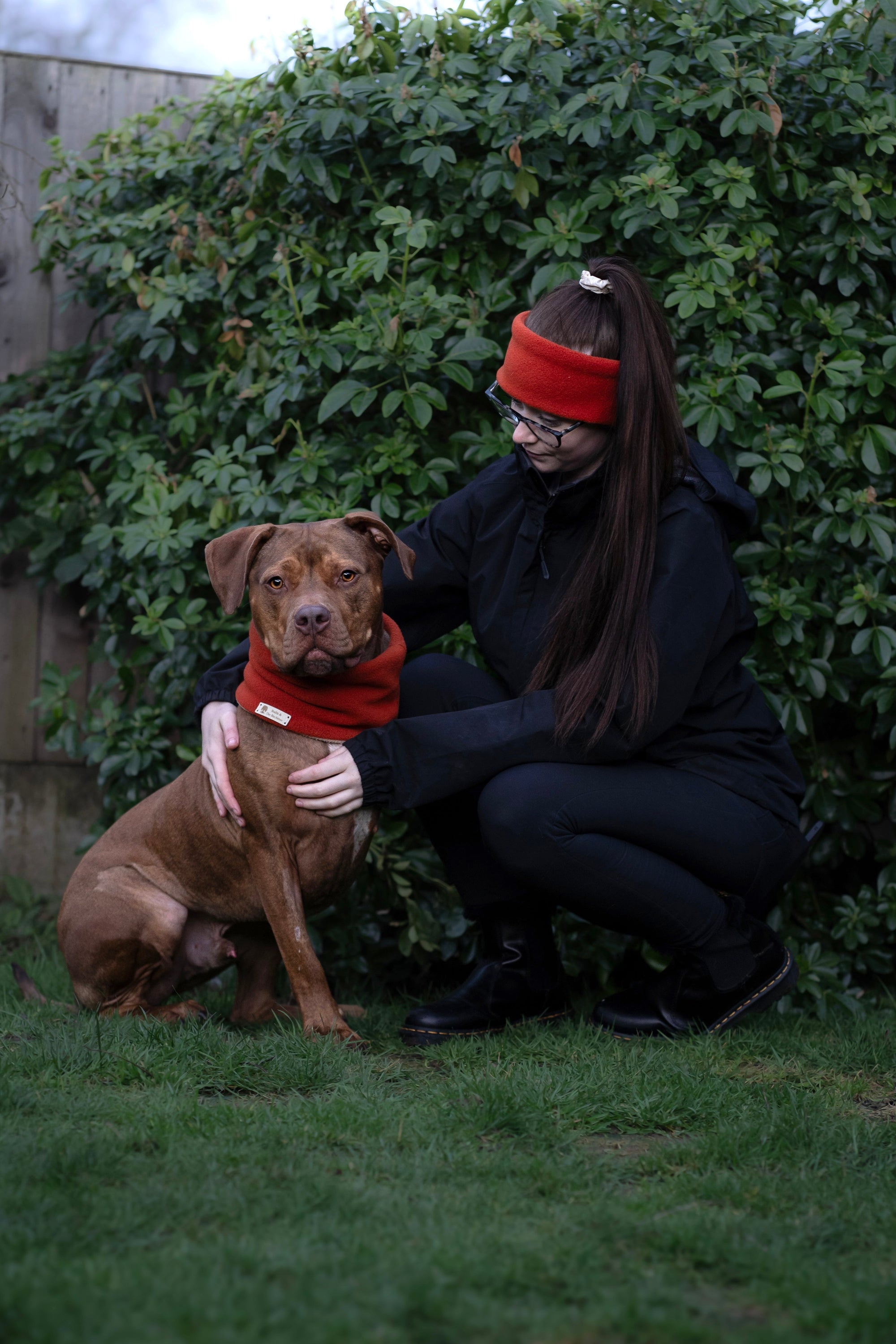 Burnt Orange Polar Fleece Headband - Black Friday Offer - Bodhi &amp; The Birchtree