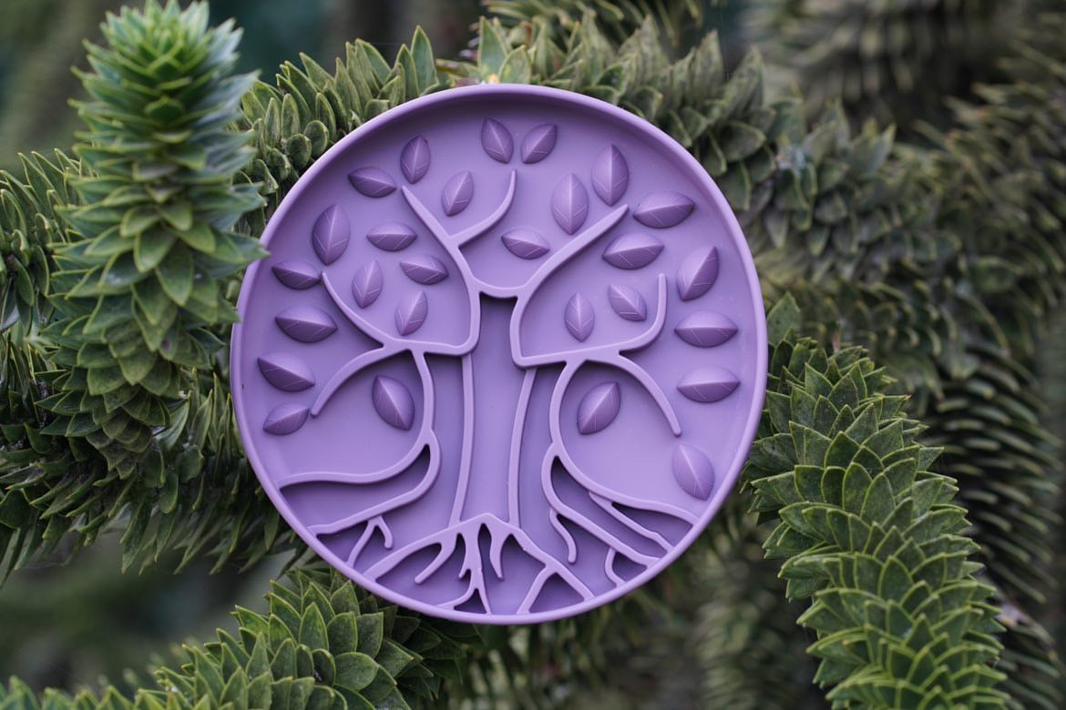 Bodhi & The Birchtree The Evergreen Collection - Damson Slow Feeder Bowl