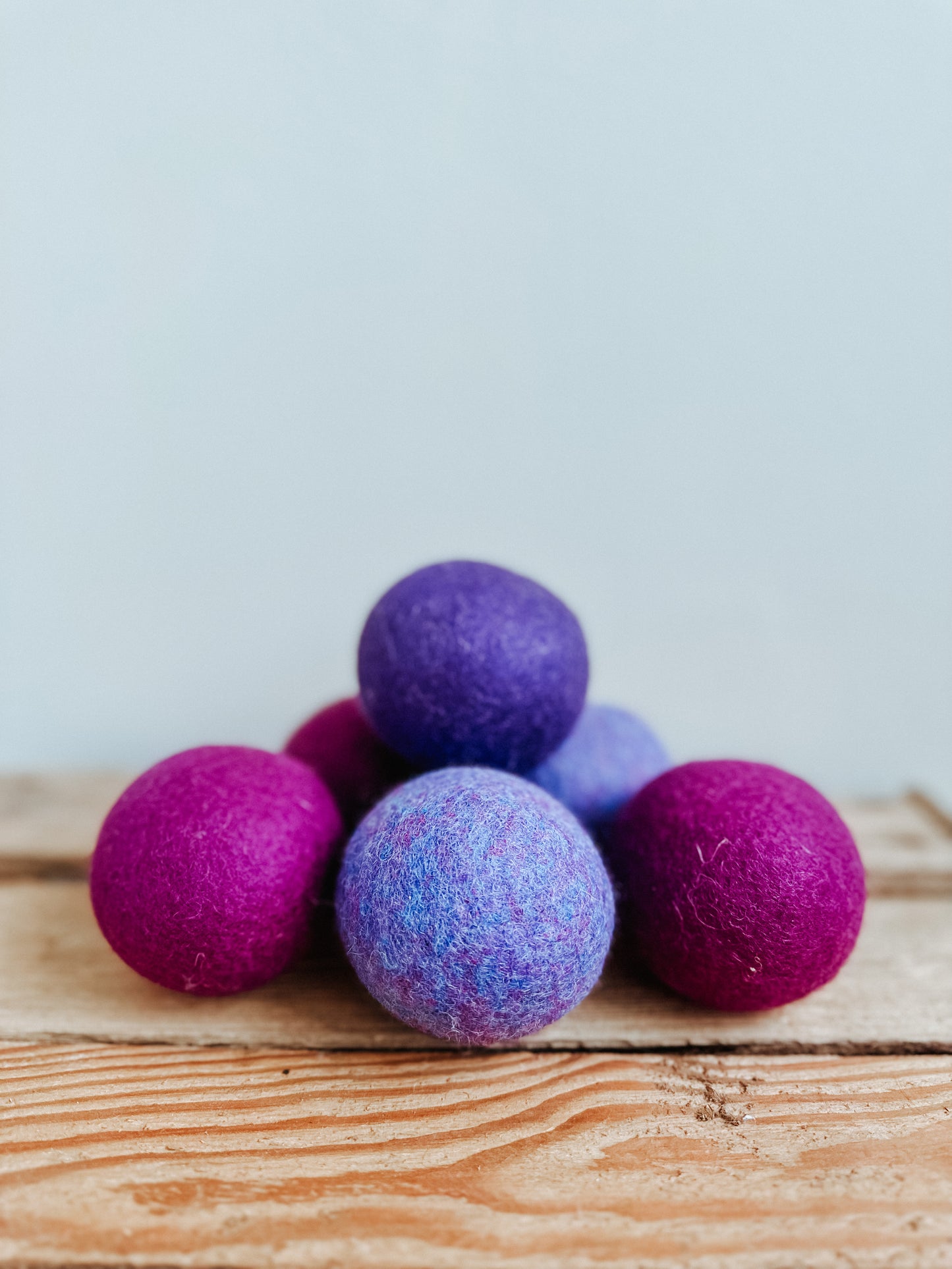 Purple Woollen Eco Tennis Ball - Bodhi & The Birchtree