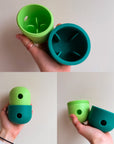 Food Dispenser & Slow Feeder Light & Spruce Green - Bodhi & The Birchtree