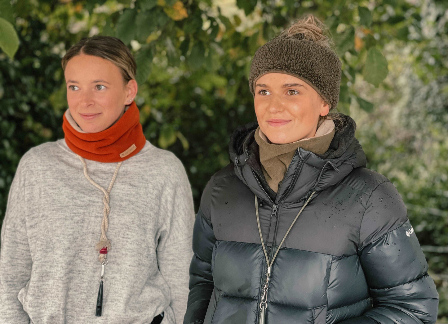 Bodhi & The Birchtree Matching Human & Hound Burnt Orange Snoods