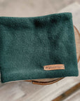 Bodhi & The Birchtree Fir Green Human Fleece Snood