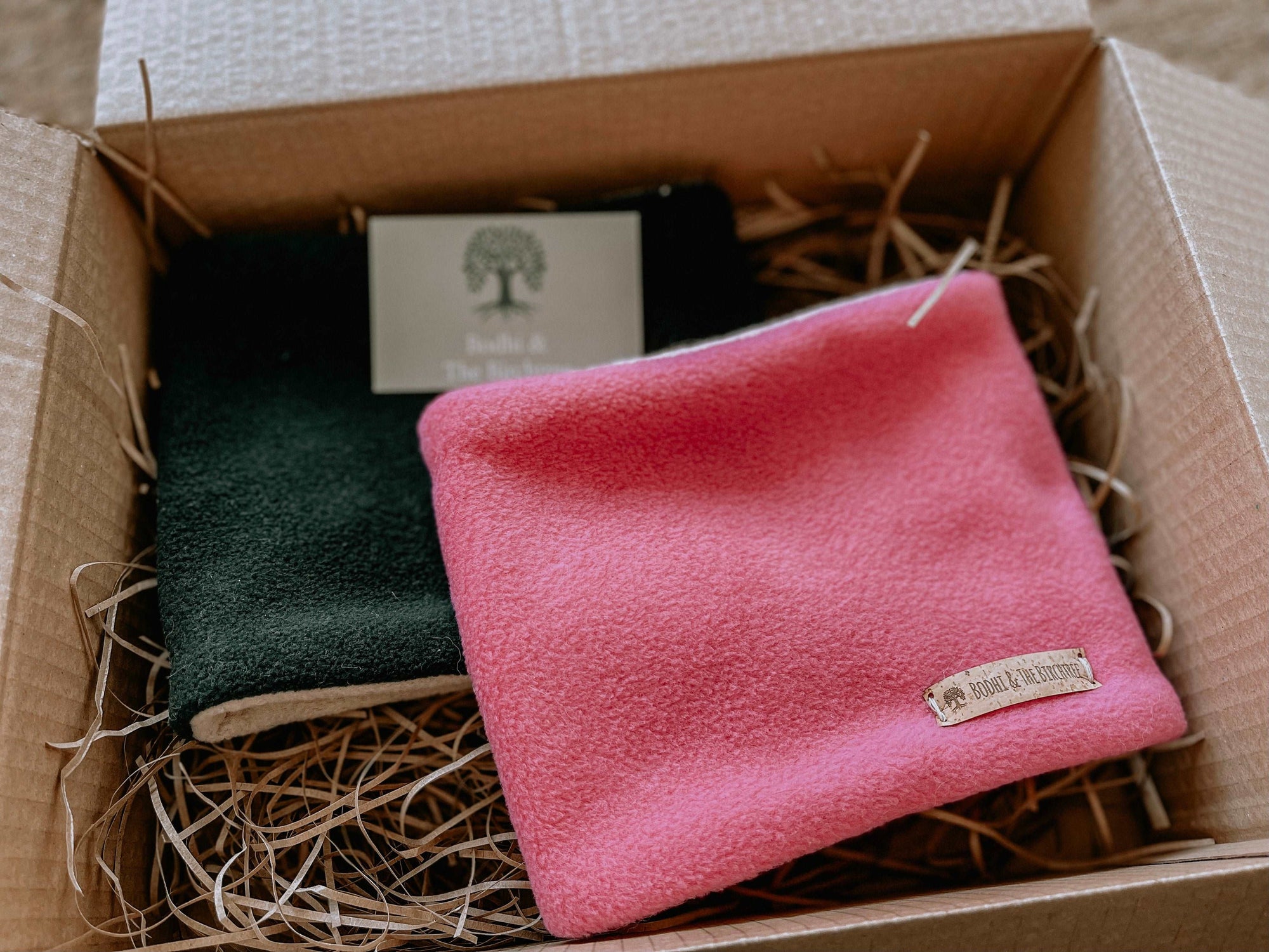 Bodhi & The Birchtree Pink Polar Fleece Snood