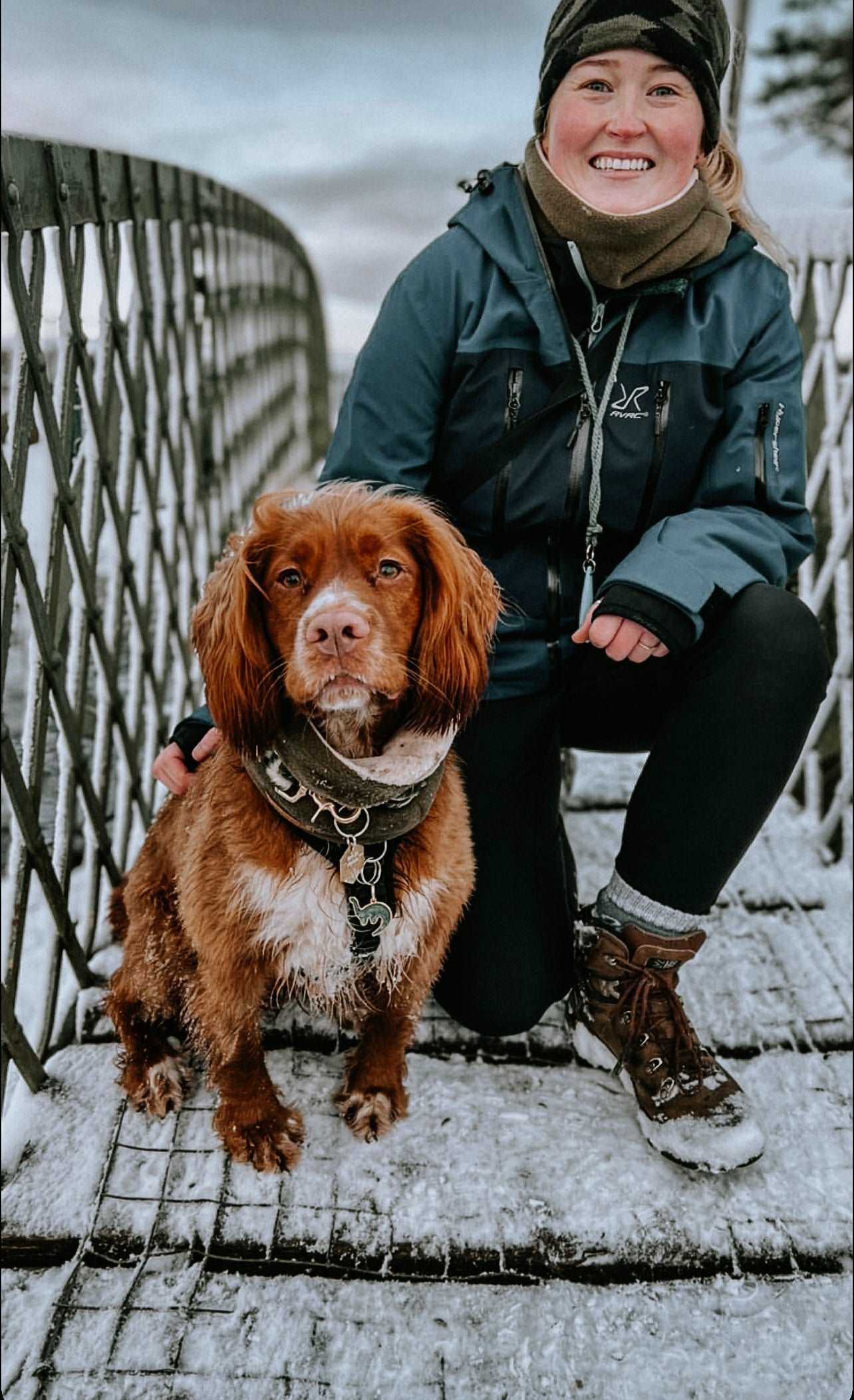 Bodhi & The Birchtree Khaki Human & Hound Matching Dog Snoods