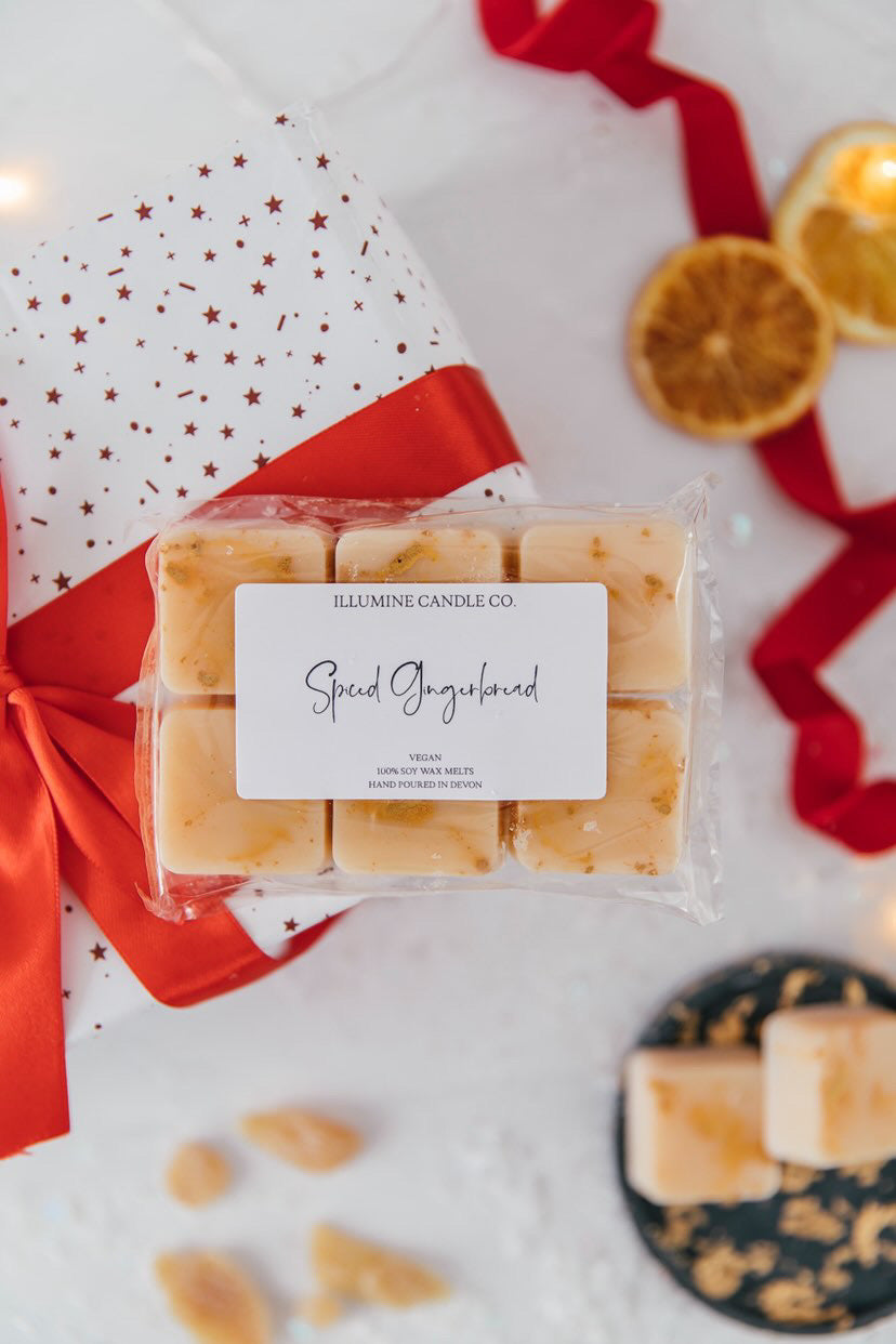 Illumine Spiced Gingerbread Soy Wax Vegan Wax Melts - Bodhi & The Birchtree