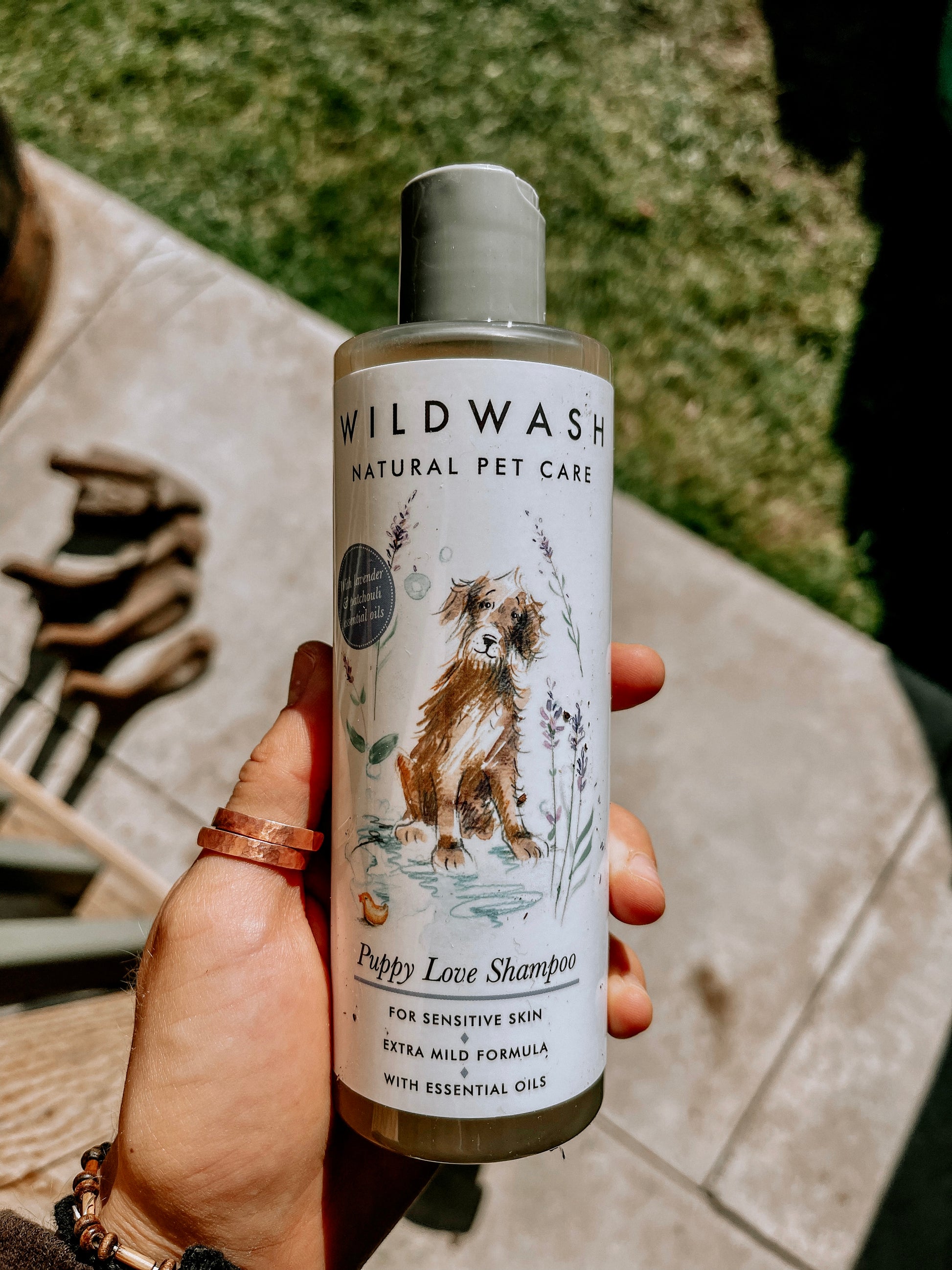 Wildwash Puppy Love Shampoo For Puppies With Lavender & Patchouli 250ml - Bodhi & The Birchtree