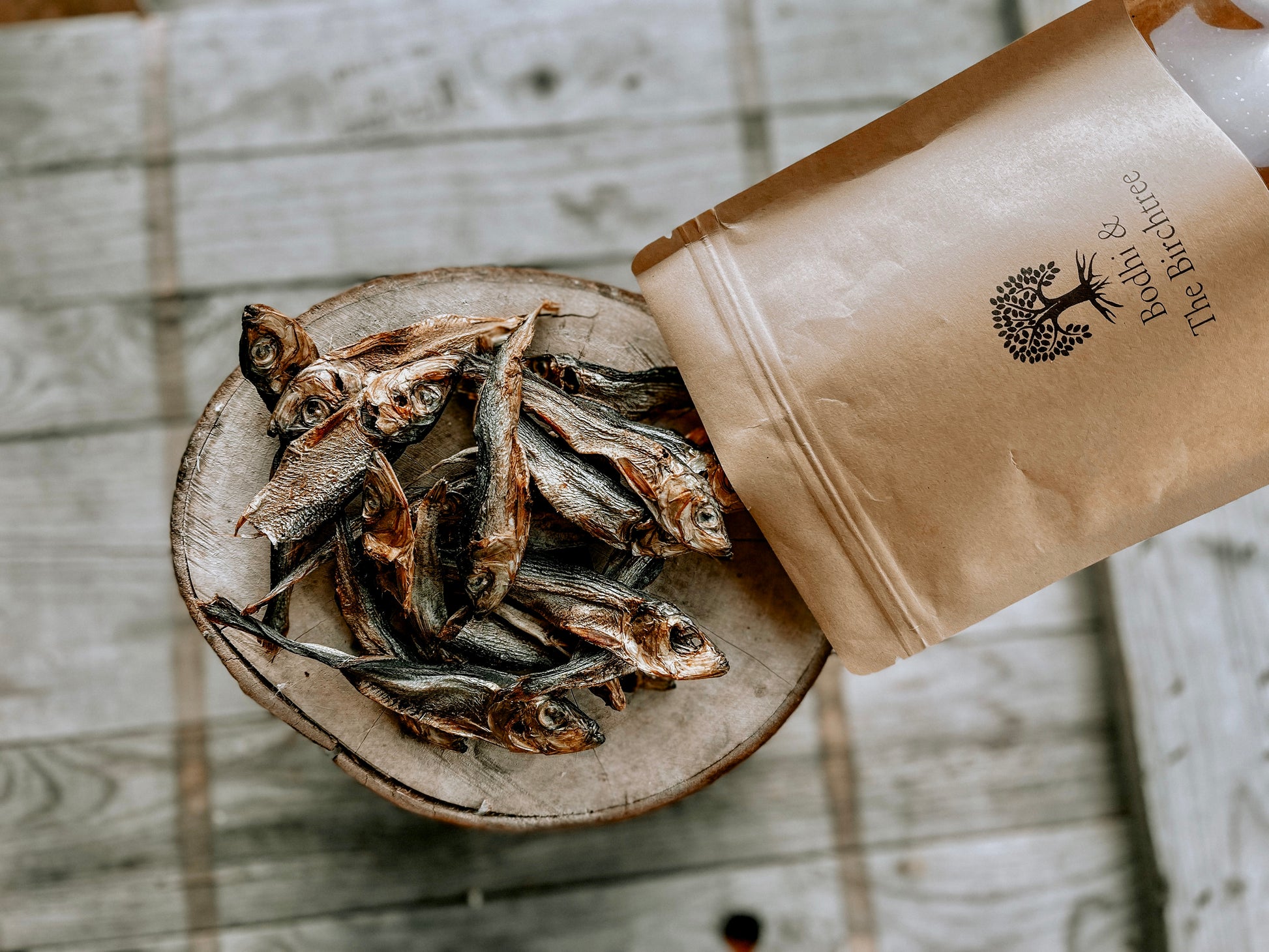Whole Baltic Sprats Dried 75g - Bodhi & The Birchtree