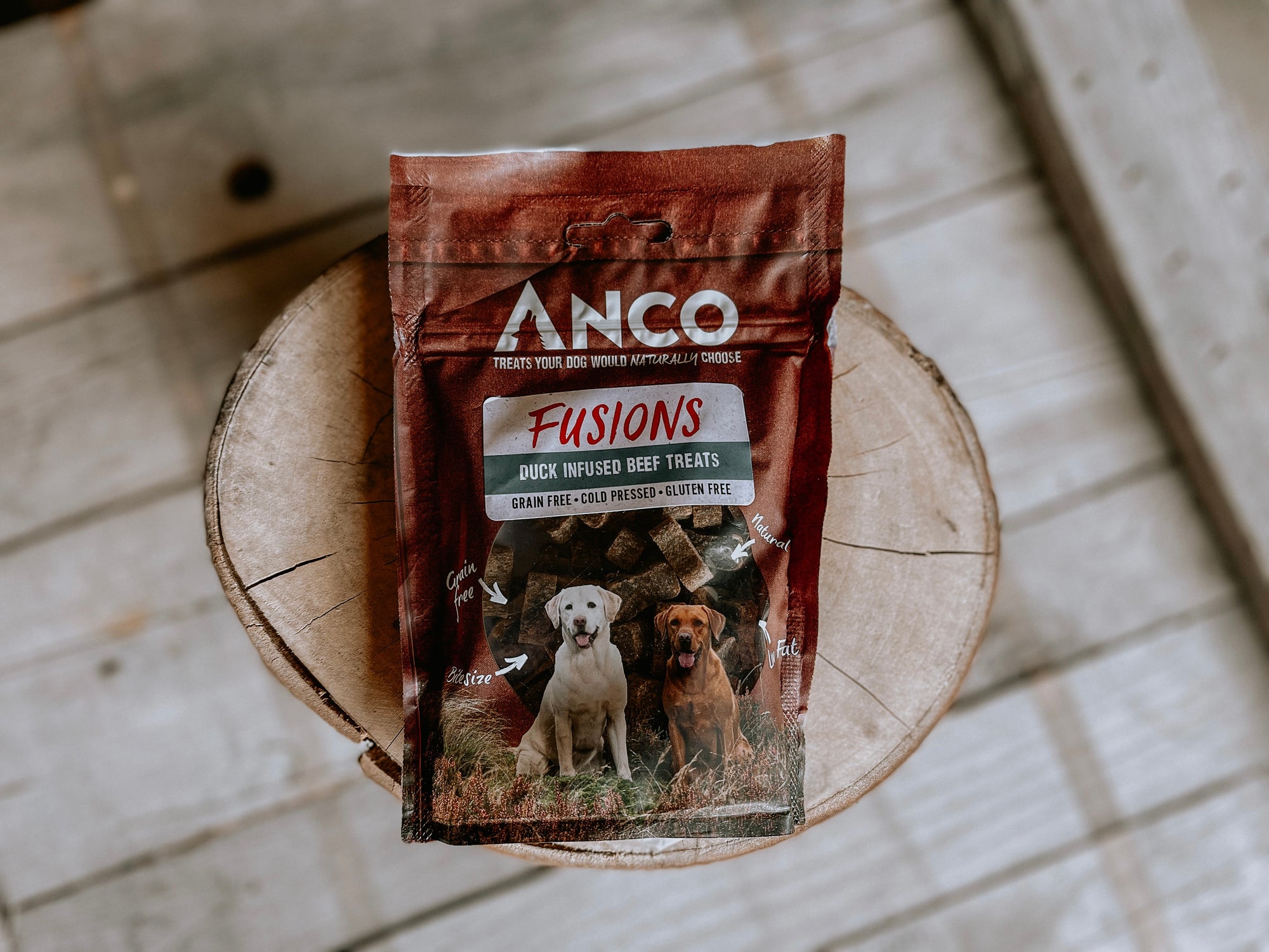 Anco duck fusion dog treats