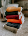 Bodhi & The Birchtree Burnt Orange Sherpa & Polar Fleece Headband - Bodhi & The Birchtree