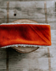 Bodhi & The Birchtree Burnt Orange Sherpa & Polar Fleece Headband - Bodhi & The Birchtree